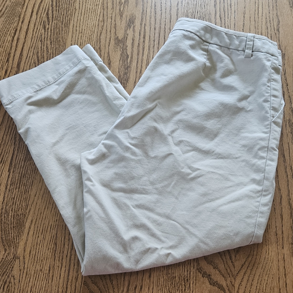 Coldwater Creek Khaki Pants Size 14.